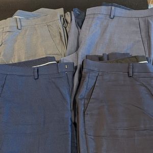 4 pairs - Express Suit Pants - 36x32